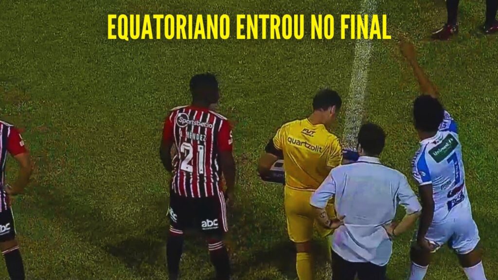 JHEGSON ENTROU NO SEGUNDO TEMPO | Jhegson Méndez vs São Bento