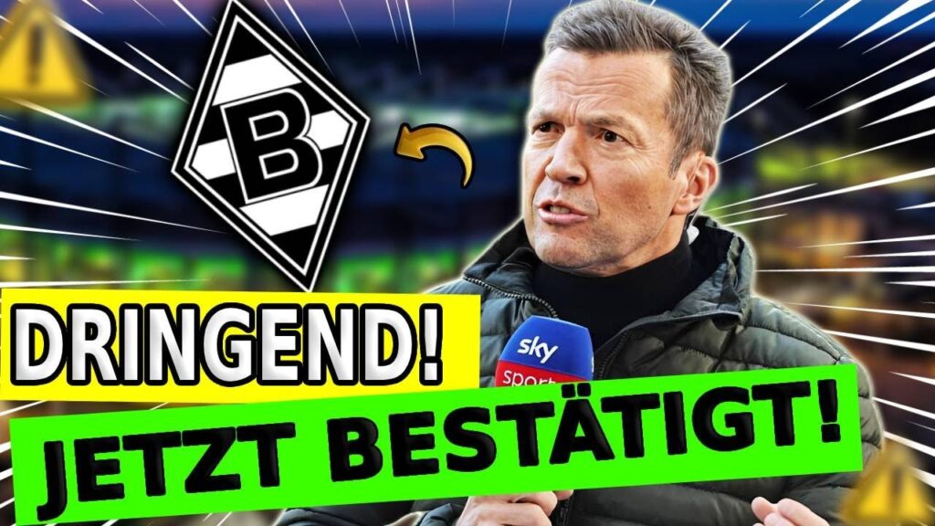DIE BOMBE IST DRAUßEN! JETZT BESTÄTIGT! Borussia Mönchengladbach NEWS HEUTE.