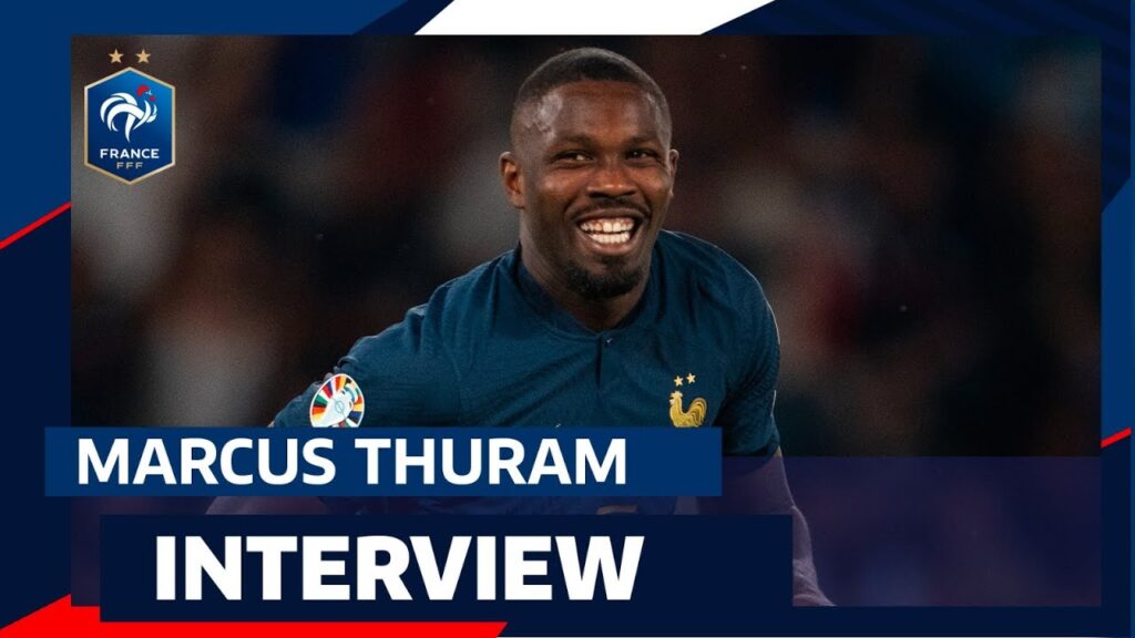Réaction de Marcus Thuram, Equipe de France I FFF 2023