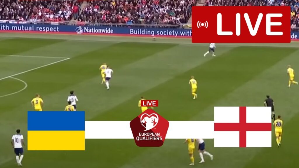 Ukraine vs England LIVE | UEFA Euro 2024 Qualifier | Match LIVE Today!