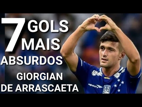 7 GOLS MAIS ABSURDOS GIORGIAN DE ARRASCAETA PELO CRUZEIRO