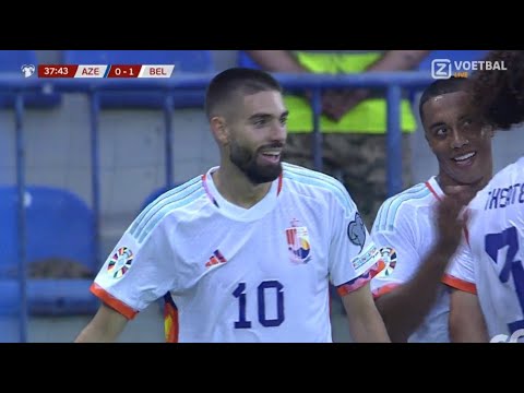 Yannick Carrasco Goal | Azerbaijan vs Belgium 0-1 Extended Highlights | UEFA EURO Qualifiers 2024 Yannick Carrasco Goal | Azerbaijan vs Belgium 0-1 Extended Highlights | UEFA EURO Qualifiers 2024