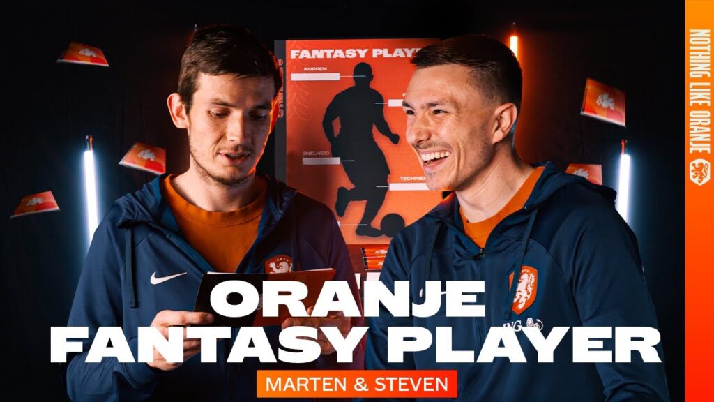 'EEN KEEPER MET TECHNIEK!?' 😜 | Marten de Roon & Steven Berghuis x Oranje Fantasy Player 🧩🦁