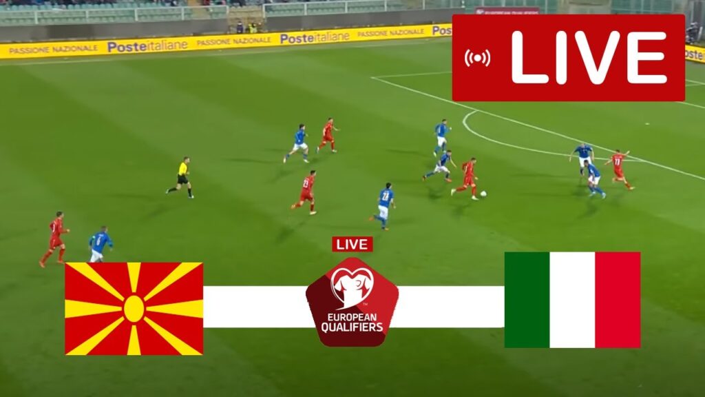 North Macedonia vs Italy LIVE | UEFA Euro 2024 Qualifier | Match LIVE Today!