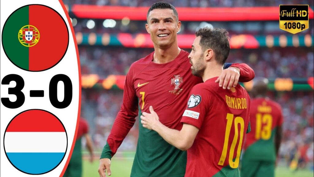 Ronaldo Goals 🔥 Portugal vs Luxembourg 3-0 Highlights & All Goals | Kualifikasi Euro 2024