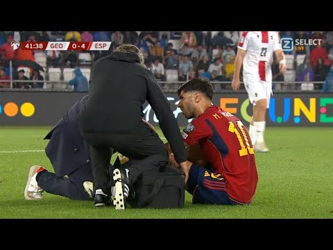 Blessure de Marco Asensio aujourd'hui : Géorgie vs Espagne - Qualifications pour l'Euro