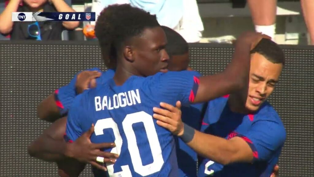 USMNT vs. Uzbekistan: Tim Weah goal - September 9, 2023