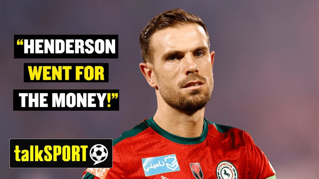 Tony Cascarino FEELS Jordan Henderson was NOT being honest about move to the Saudi Pro League! 👀