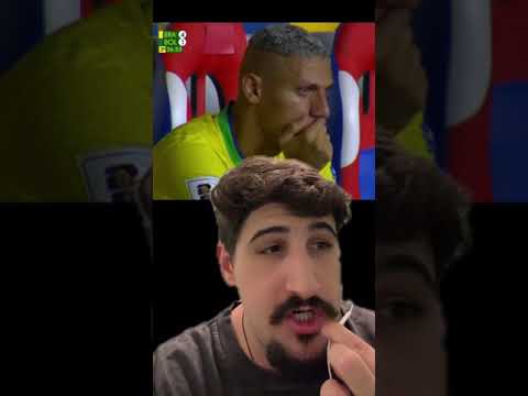 RICHARLISON CHOROU APÓS SER SUBSTITUÍDO