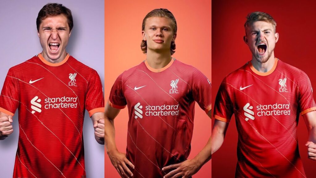 Transfers Confirmed - Chiesa / De Ligt / Haaland Welcome to Liverpool Officiell