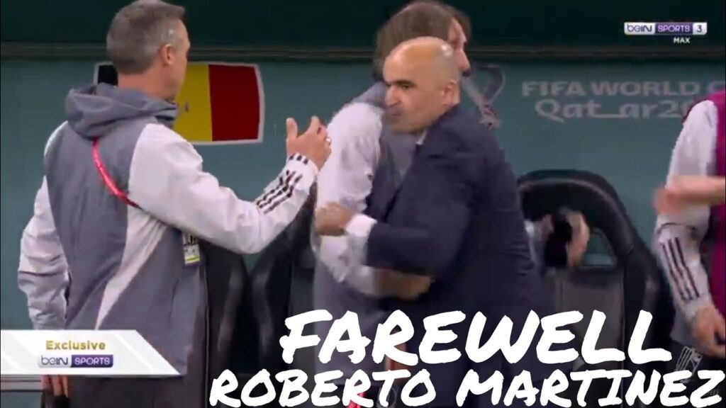 Farewell To Belgium Coach Roberto Martinez | FIFA World Cup Qatar 2022™.