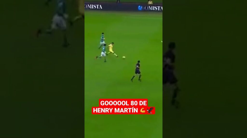 GOL 80 de HENRY MARTÍN con el CLUB AMERICA | #SHORTS | #youtubeshorts