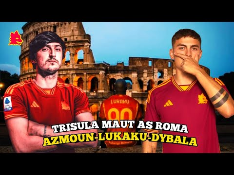 Bedah Formasi Mengerikan AS Roma Dengan Trisula Dybala-Lukaku-Azmoun