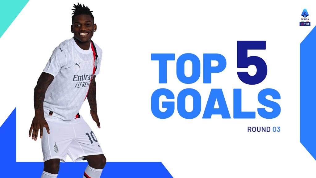 Rafael Leao’s outrageous finish | Top 5 Goals by crypto.com | Round 3 | Serie A 2023/24
