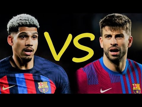 Ronald Araujo VS Gerard Pique ! | EPIC DEFENSIVE SKILLS !