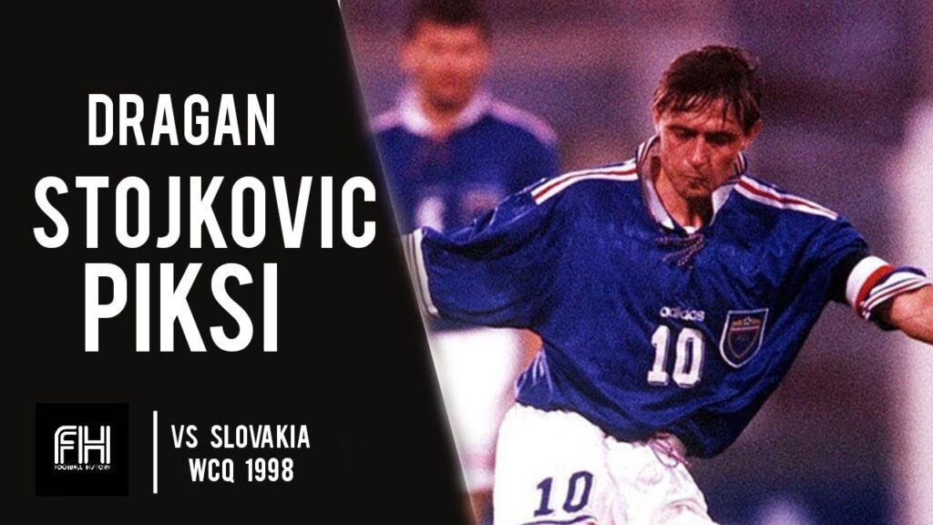 Dragan Stojkovic Piksi ● Skills ● Yugoslavia 2:0 Slovakia ● World Cup Qualifications 1998