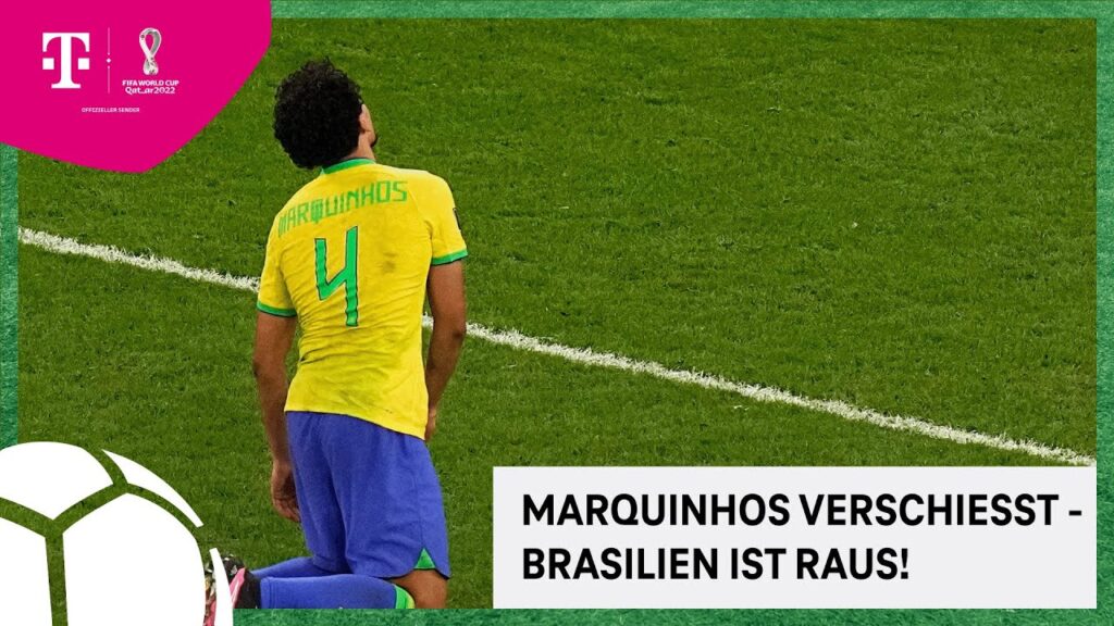 Marquinhos verschießt - Brasilien ist RAUS | FIFA WM 2022 | MAGENTA TV