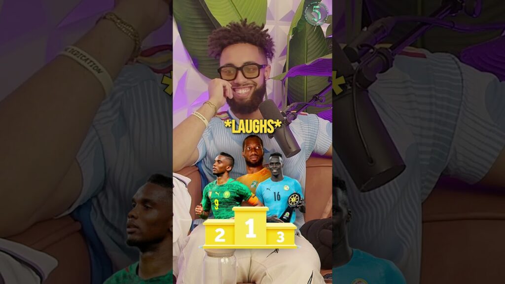 Discussing the top three African players of all time 🌍 @5asidepodcast