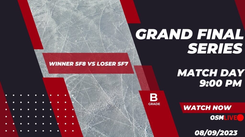 HOCKEY | Winner SF8 vs Loser SF7 | IHV B GRADE | Finals Series