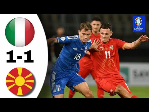 Italia vs Makedonia Tadi Malam | Hasil Kualifikasi Euro 2024 Tadi Malam | Hasil Bola Tadi Malam