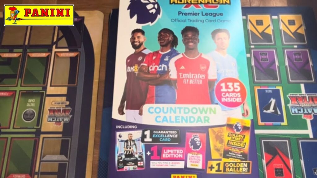 Advent Countdown Calendar Opening - Panini Adrenalyn XL Premier League 2023/24 2024