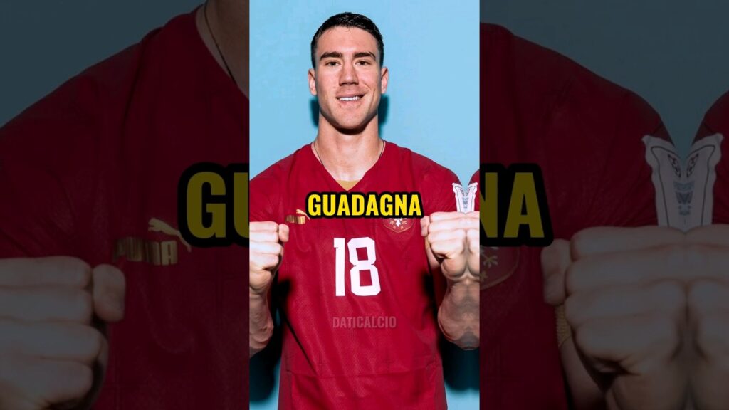 Lo stipendio di DUŠAN VLAHOVIĆ alla Juventus 💶⚽️ #calcio #shorts #juve