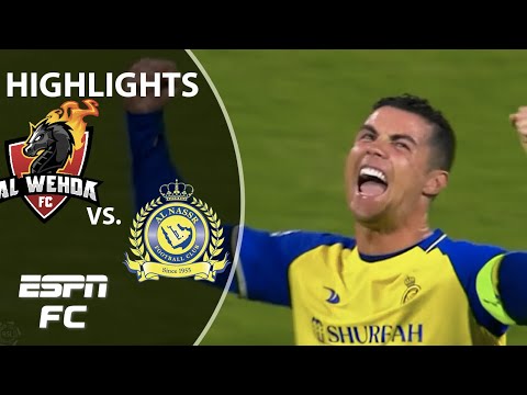 🚨FOUR-GOAL RONALDO!🚨Highlights: Cristiano passes 500 league goals in huge Al-Nassr win | ESPN FC
