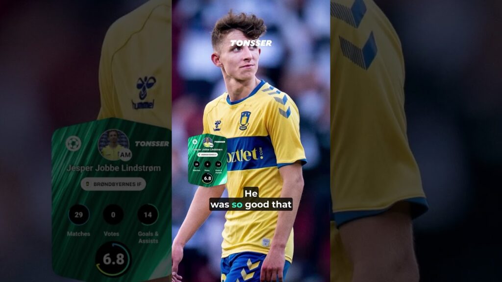 Did you know this about Jesper Lindstrøm? 🤯 #lindstrom #tonsser #footballshorts #football #napoli