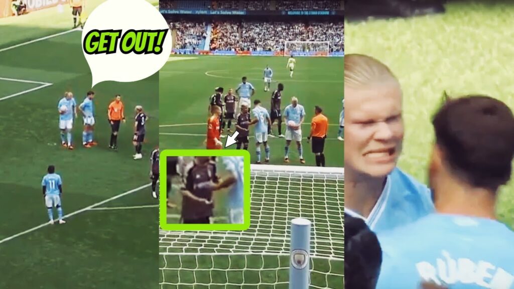 Ruben Dias Bodyguard Erling Haaland vs Fulham!!💪😤