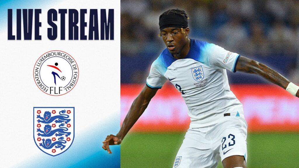 LIVE | Luxembourg U21 V England U21 |  Under-21 Championship Qualifying Group F