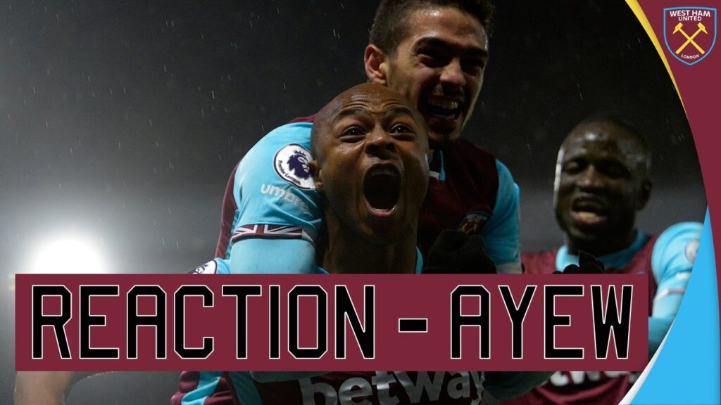 AYEW THRILLED TO RESCUE POINT FOR HAMMERS ⚒