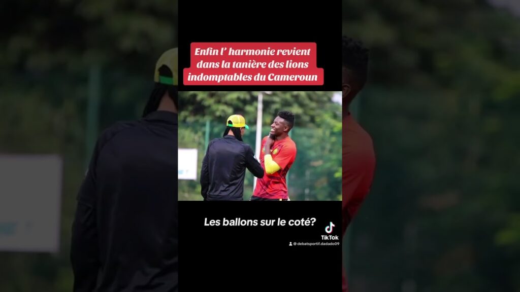 RETROUVAILLE ENTRE  ANDRÉ ONANA ET RiGOBERT SONG 🇨🇲