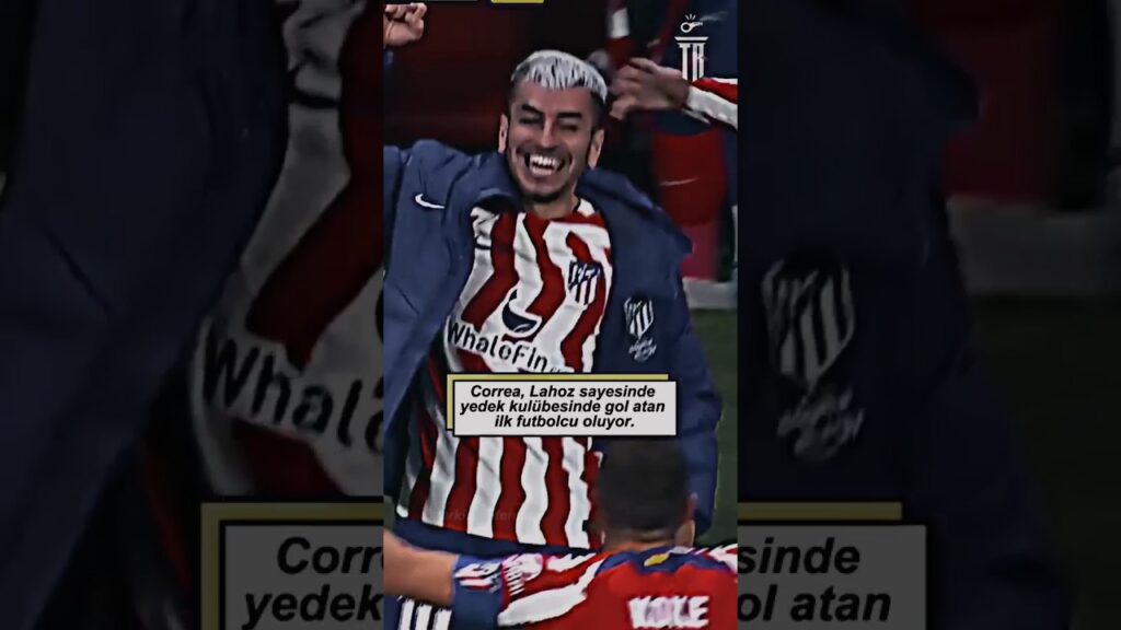 Correa, yedek kulübesinde gol atıyor. 😂#referee #süperlig #correa #referees #hakem #mateulahoz