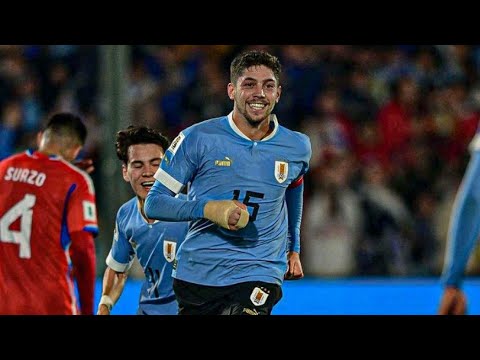Federico Valverde gol increíble Uruguay vs Chile Clasificación para el Mundial