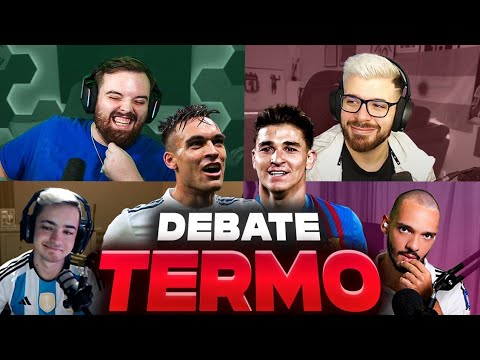 ES MEJOR JULIÁN ÁLVAREZ O LAUTARO MARTÍNEZ? DEBATE REAL MADRID- BARCA CON 3 MADRIDISTAS TERMOS.