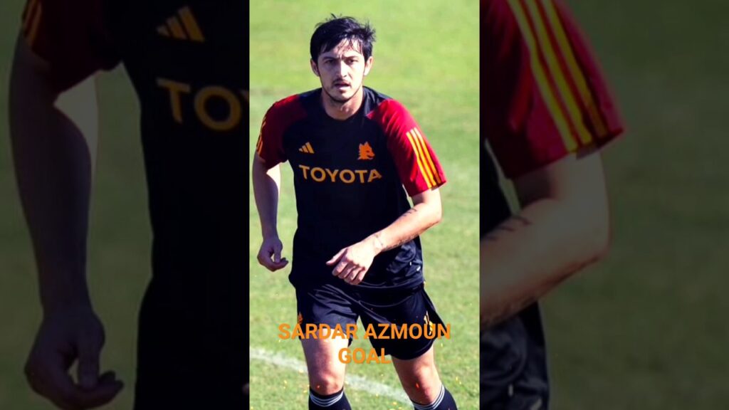 Momen Sardar Azmoun Cetak Gol Saat Latihan Perdana Bersama AS Roma