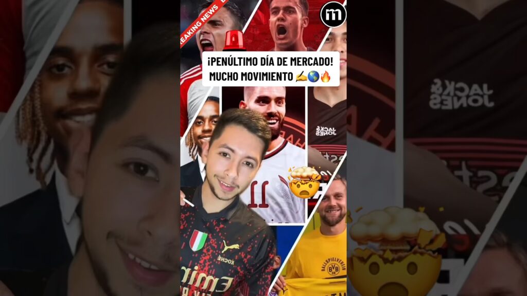 ¡PENÚLTIMO DÍA DEL MERCADO DE FICHAJES! 🤯🔥 CARRASCO, COUTINHO, BARCOLA, PALHINHA, FULLKRUG Y MAS😱