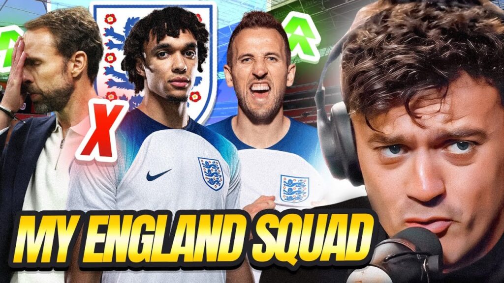 MY ENGLAND SQUAD FOR EURO 2024!