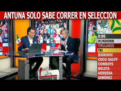 Uriel Antuna Solo Sabe Correr, Cuando Debe Centrar Es El Peor De Todos En Seleccion Mexicana