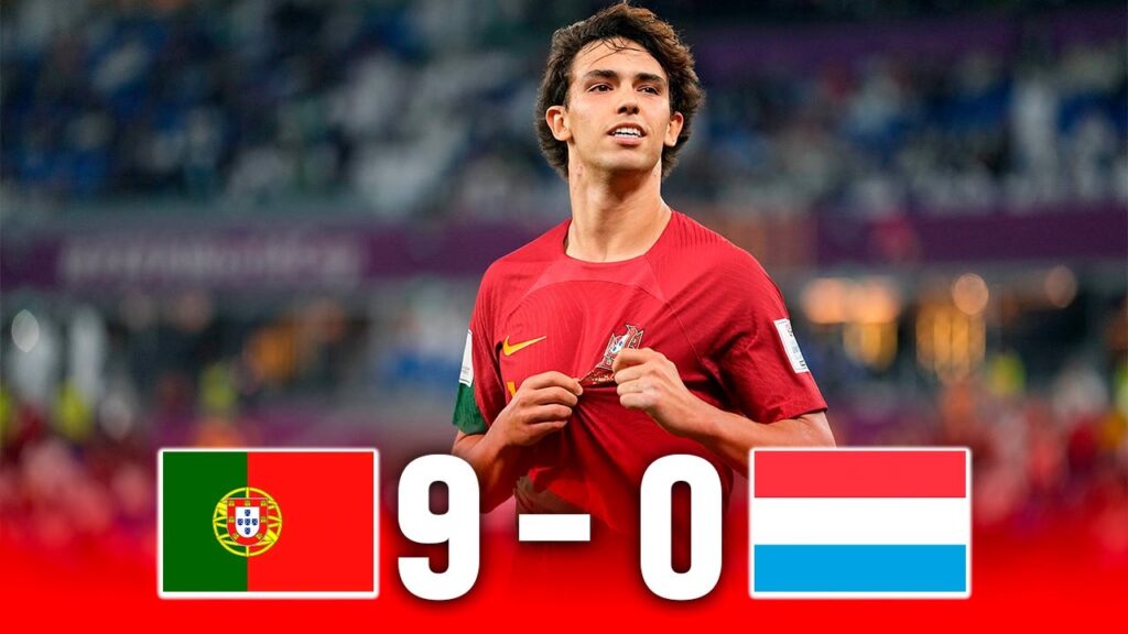 PORTUGAL vs LUXEMBURGO 9-0 | RESUMEN y GOLES | CLASIFICATORIAS Euro 2024
