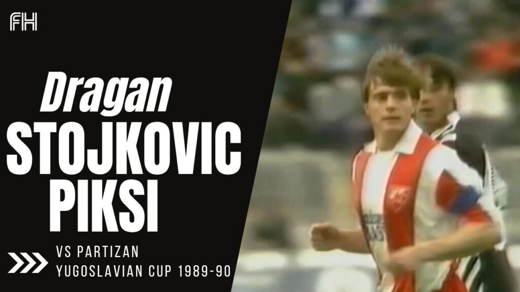 Dragan Stojkovic Piksi ● Skills ● Partizan 2-3 Crvena Zvezda ● Yugoslavian Cup 1/2 Final 1989-90
