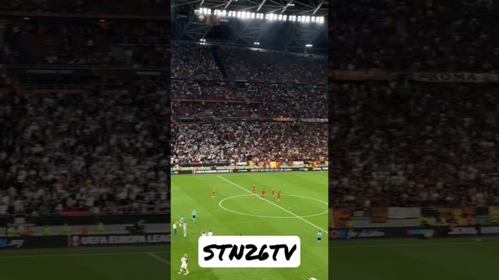 Reaction to gonzalo montiel penalty final europa league sevilla vs as roma