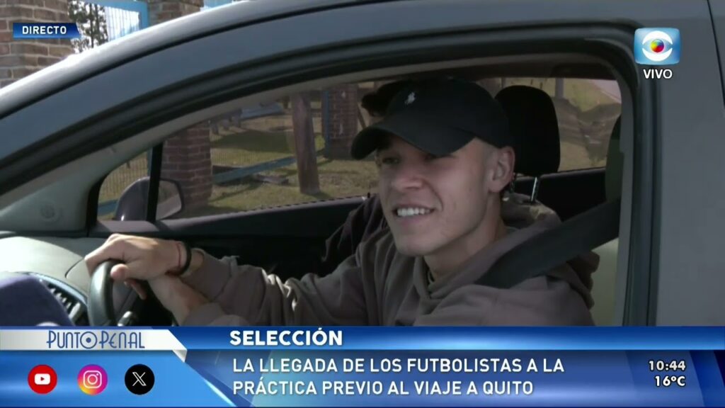 MANUEL UGARTE. ESTE DOMINGO HABLAMOS CON EL FUTBOLISTA DE LA SELECCIÓN URUGUAYA.