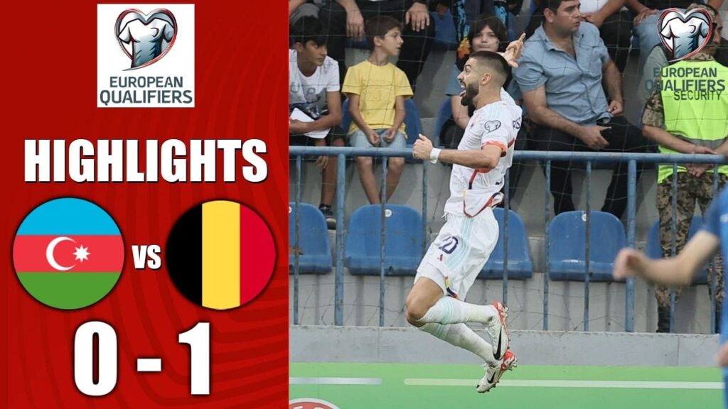 Yannick Carrasco Goal | Azerbaijan vs Belgium 0-1 Extended Highlights | UEFA EURO Qualifiers 2024 Yannick Carrasco Goal | Azerbaijan vs Belgium 0-1 Extended Highlights | UEFA EURO Qualifiers 2024