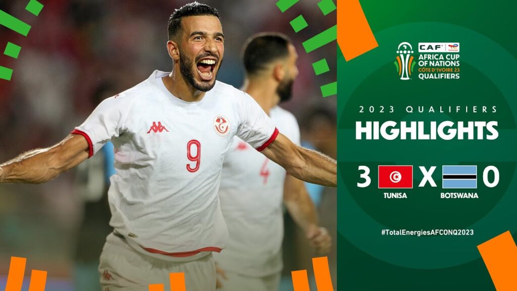 Tunisia 🆚 Botswana | Highlights - #TotalEnergiesAFCONQ2023 - MD6 Group J