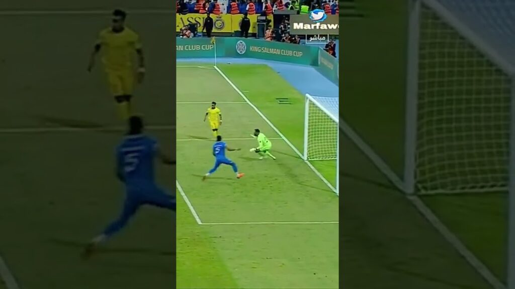 لقطة انقاذ البليهي لهدف قاتل😲😲