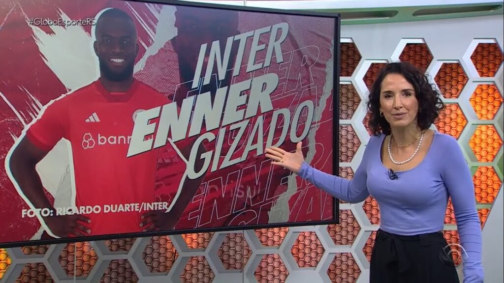 Globo Esporte RS - Entrevista com Enner Valencia, atacante do Inter