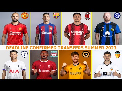 DEADLINE✅ CONFIRMED TRANSFERS SUMMER 2023🔥Amrabat,Gravenberch,Cancelo,Luka Jovic,B.Johnson.Klaassen