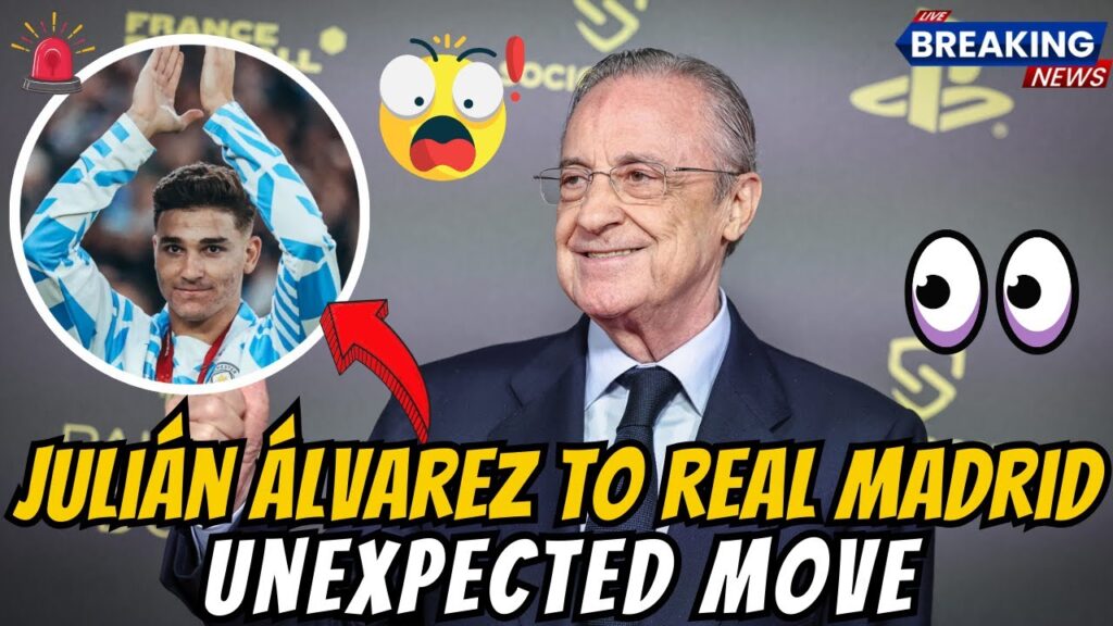 ✅HERE WE GO! REAL MADRID JUST ANNOUNCED! WILL JULIAN ALVAREZ LEAVE MAN CITY? FOOTBALL NEWS!