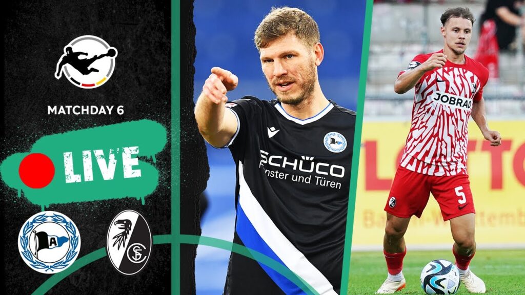 LIVE 🔴 Arminia Bielefeld vs. SC Freiburg II | 3rd Division 2023/24